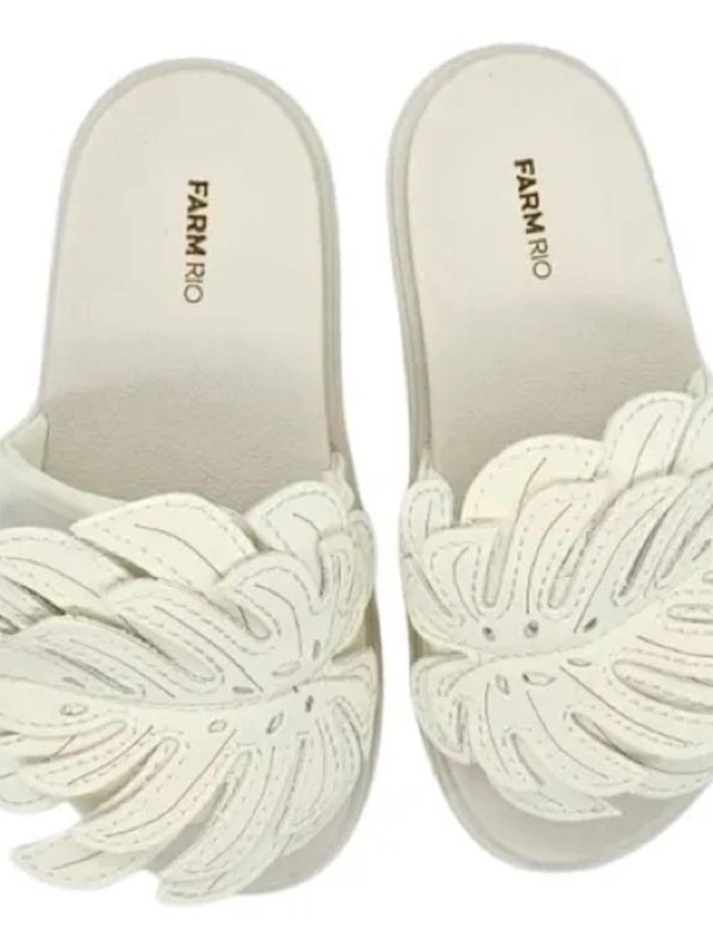 Farm Rio Women's Monstera Slide Sandals
